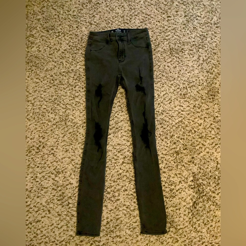 Hollister Ripped High Rise Jean Leggings